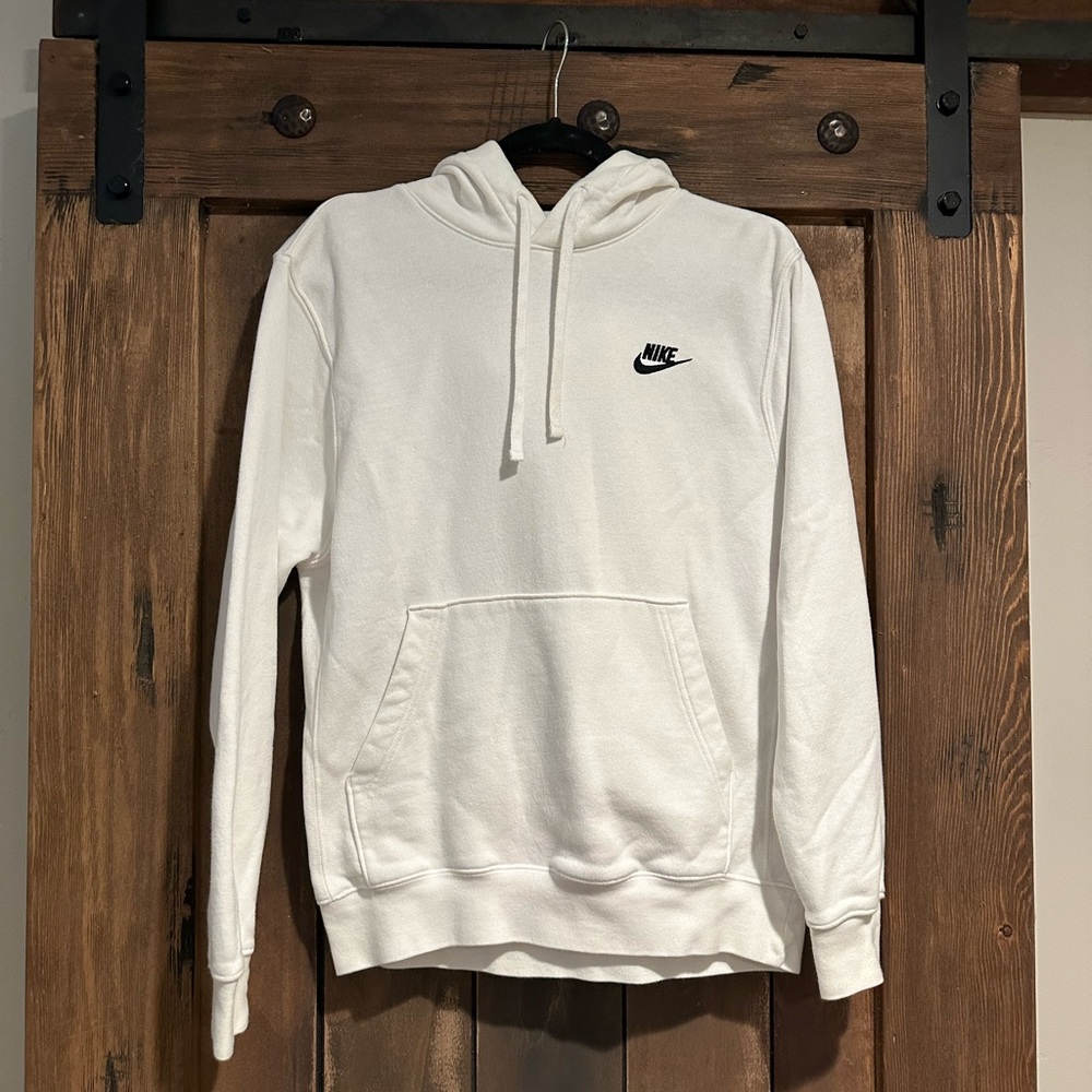 Nike Men's Classic White Hoodie